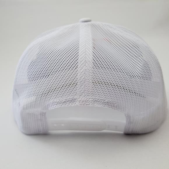 Retro Vintage Style Rebel Hat Mama Tried Trucker Mesh Snapback White Pink Text